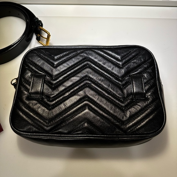 Gucci Black Leather Belt Bag - Picture 3 of 12